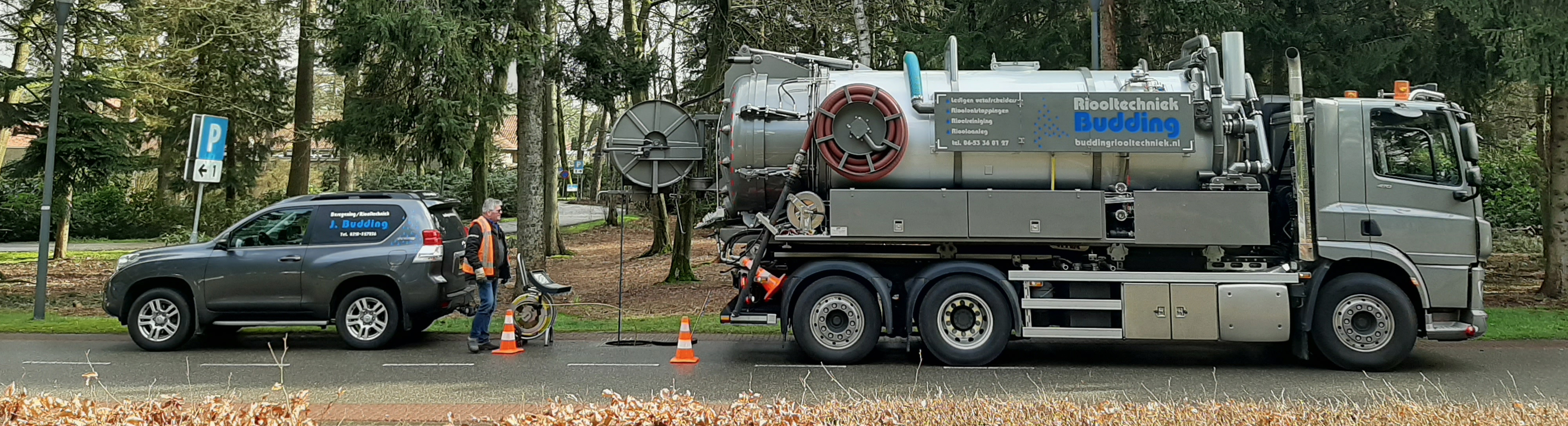 Rioolverstopping en reiniging Budding Riooltechniek Veenendaal